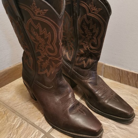 Durango Shoes - Durango Women's Brown Heeled Boots